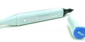 Twin Tip Alcohol Based Marker Black