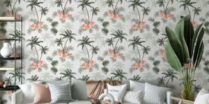 COASTAL PALMS Wallpaper