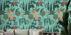 ELEPHANTINE OASIS Wallpaper