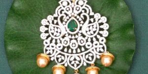 Zika Silver CZ Pendant