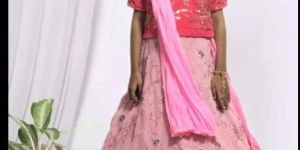 Embroidered Lehenga Choli for Girls