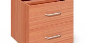 Wooden 2 Drawers Fixed Pedestal SCT 09 for Office
