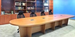Wooden Round Conference Table