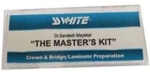 SS WHITE THE MASTER'S KIT (CROWN & BRIDGE PREPARATION)