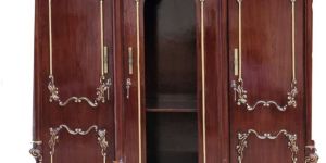Wooden Teak Wood Almirah Wardrobe ALM-09