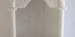 3 Feet White Marble Temple