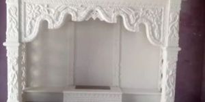 3 Shikhar White Marble Temple