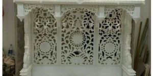 CNC Cutting White Marble Temple