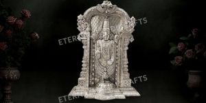 Silver Tirupati Balaji Murti for Home