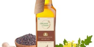 Wooden Cold Pressed Black Mustard Oil