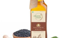 Wooden Cold Pressed Black Sesame Oil