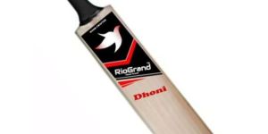 DHONI Willow Wooden Cricket Bat with Heavy Tennis Ball