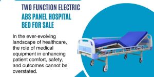 TWO FUNCTION ELECTRIC ABS PANEL HOSPITAL BED