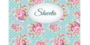 Vintage Roses Hardbound Notebook