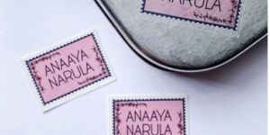 Vintage Stamp Transparent Labels