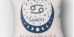 Zodiac Cushion (Personalised) - Cancer