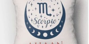 Zodiac Cushion (Personalised) - Scorpio