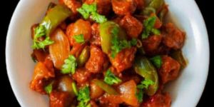 Frozen Soya Chunks Manchurian
