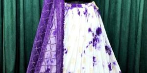 Purple Ladies Silk Lehenga