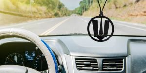 Tirupati Balaji Tilak Car Mirror Hanging Ornament