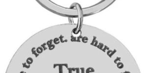 True Friends Design Keychain