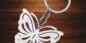 Valentine Day Butterfly Keychain