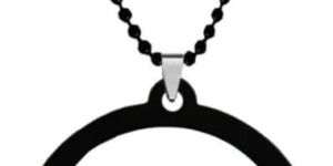 Wolf Shape Mens Necklace