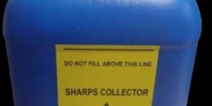 5 Litre Plastic Sharps Container