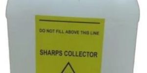 Polysharps 5 Litre Plastic Sharps Container