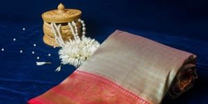 Svaha Pista Green Pure Kanjivaram Silk Saree