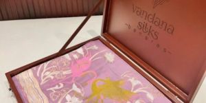 Vishalakshi Master Piece Pure Silk Handloom Real Zari Saree