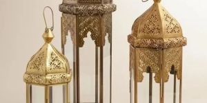 Modern Home Decorative Metal Moroccan Lantern Lamps