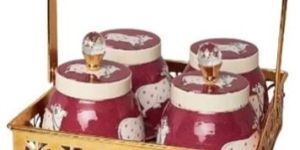 Pichwai Dry Fruit Hamper with Pichwai Basket