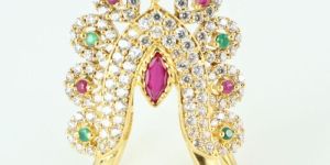 22 KT VANKI Ladies GOLD RING FR003