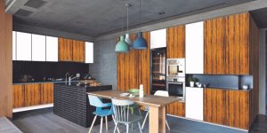 UPVC Modular Kitchen R208-Glossy