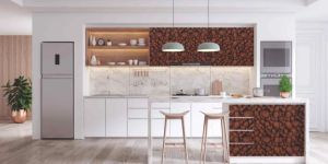 UPVC Modular Kitchen R326-Texture