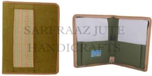 Jute File Folder