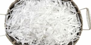 White Shredded Paper Grass