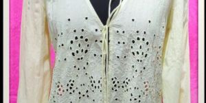 Ladies Plain Viscose Full Sleeves Top