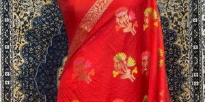 Banarsi Semi Kattan Georgette Soft Silk Saree