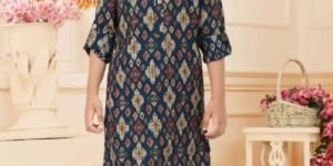 Boys Cotton Kurta Pyjama Set