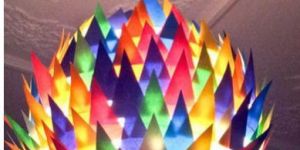 Handmade Artistic Paper Lampshade