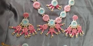 Ladies Handmade Bridal Necklace Set