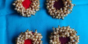 Ladies Round Handmade Earrings