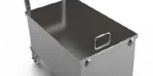 Stainless Steel Weight Box Trolley