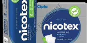 Nicotex Sugar Free Mint Plus Chewing Gum