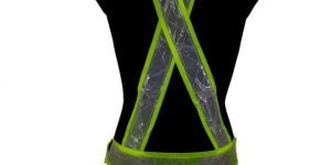 G1 FSPRO Green Safety Reflective Cross Belt