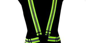 G2 FSPRO Green Safety Reflective Cross Belt