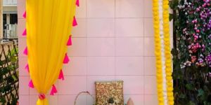 Utsav Lotus Bud Net Curtain