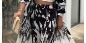 Ladies Georgette Co Ord Set